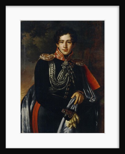 Portrait of Count Nikolay Alexandrovich Samoylov, ca 1825 by Benois Charles Mitoire