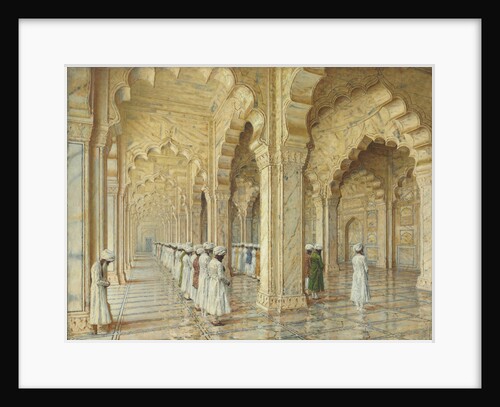 The Pearl Mosque at Agra, End of 1870s-Early 1880s by Vasili Vasilyevich Vereshchagin