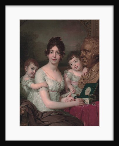 Portrait of Countess Liubov Ilyinichna Kusheleva, née Bezborodko with children, 1803 by Vladimir Lukich Borovikovsky