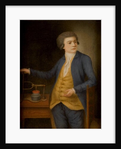 Scientist with an electrical instrument, 1780s by Anonymous