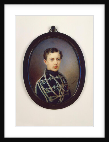 Portrait of Tsarevich Nicholas Alexandrovich of Russia (1843?1865), c. 1861 by Alois Gustav Rockstuhl