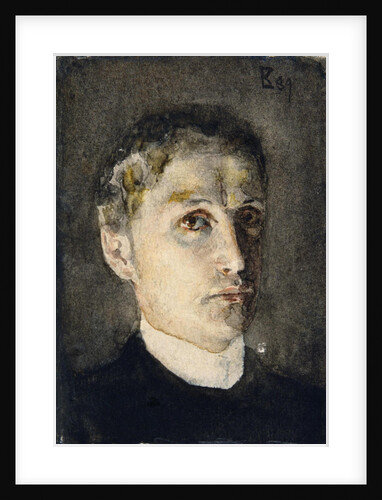 Self-Portrait, 1889 by Mikhail Alexandrovich Vrubel