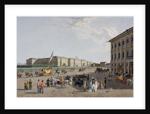 View of the Palace Square from the Nevsky Prospekt, 1804 by Gabriel Ludwig Lory the Elder