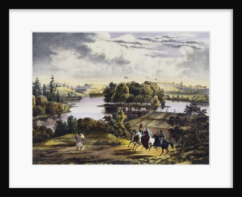 View of Izhora, 1833 by Adam Tirpeune