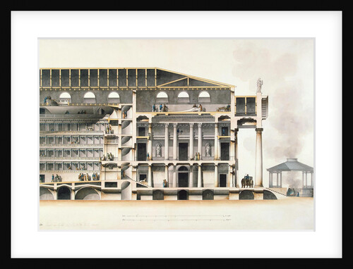 The Saint Petersburg Imperial Bolshoi Kamenny Theatre, Early 19th century by Giacomo Antonio Domenico Quarenghi