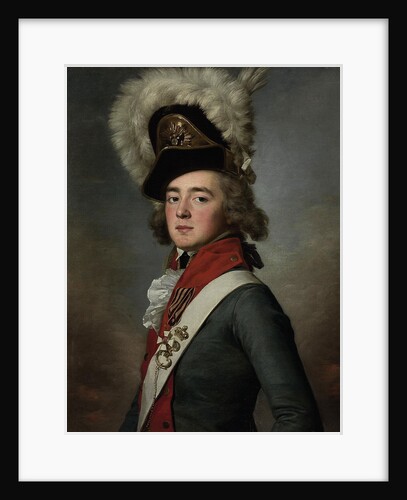 Portrait of Count Valerian Aleksandrovich Zubov, 1791-1792 by Jean Louis Voille