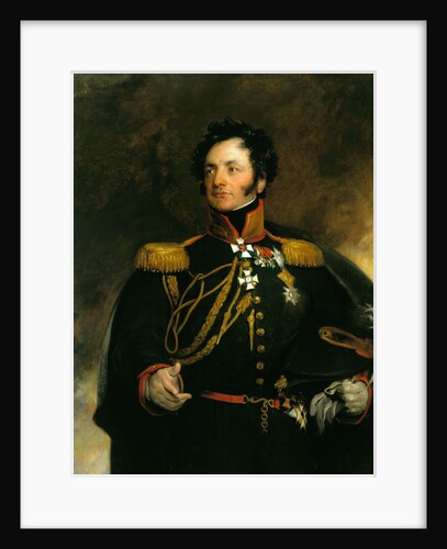 Portrait of General Fyodor Petrovich Uvarov, 1818 by Sir Thomas Lawrence
