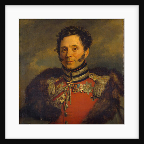 Portrait of General Nikolai Ivanovich Depreradovich, before 1825 by George Dawe