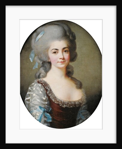 Portrait of the opera singer Antoinette Saint-Huberty, c. 1780 by Marie Louise Elisabeth Vigée-Lebrun