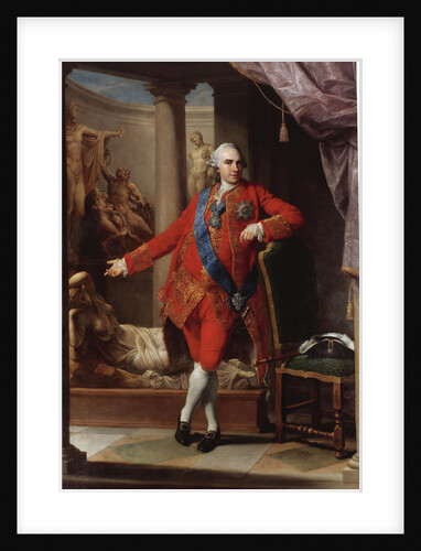 Portrait of Count Kirill Razumovsky, the last Hetman of Ukraine, 1766 by Pompeo Girolamo Batoni