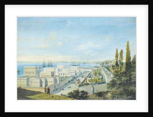 The Ciragan Palace in Constantinople by Carlo Bossoli