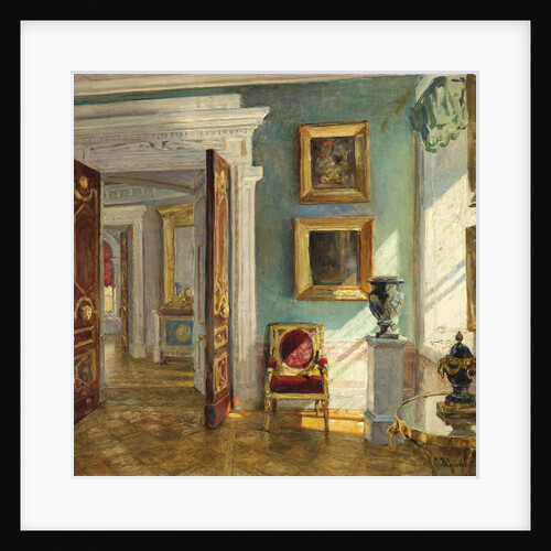 Interior of the Picture Gallery, Pavlovsk by Stanislav Yulianovich Zhukovsky