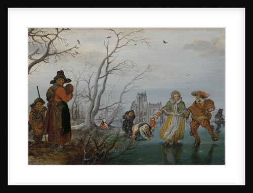 Winter (Amusement on the Ice), 1625 by Adriaen Pietersz. van de Venne