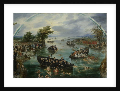 Fishing for Souls, 1614 by Adriaen Pietersz. van de Venne