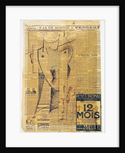 Head, 1913-1914 by Otto Gutfreund