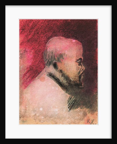 Portrait of the Poet Paul Verlaine, 1896 by Karel Hlavácek