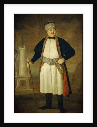 Portrait of the Pavel Yakovlevich Rudenko, 1778 by Vladimir Lukich Borovikovsky