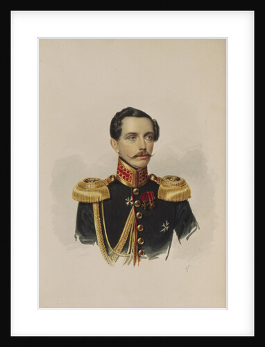 Portrait of Mikhail Vasilyevich Pashkov, 1838 by Alexander Ivanovich Klünder