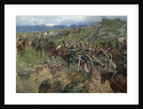 The Living Bridge, 1892 by Franz Roubaud