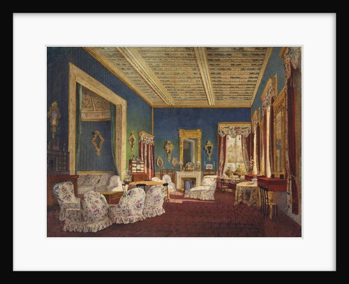 Interior in the Talyzins Manor House Denezhnikovo by Anonymous