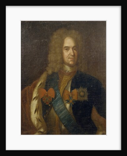 Portrait of Alexander Danilovich Menshikov, Generalissimo, Prince of the Holy Roman Empire and Duke by Anonymous