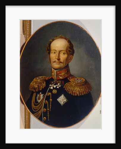 Portrait of the Adjutant General Karl Karlovich Merder, 1820s by Anonymous