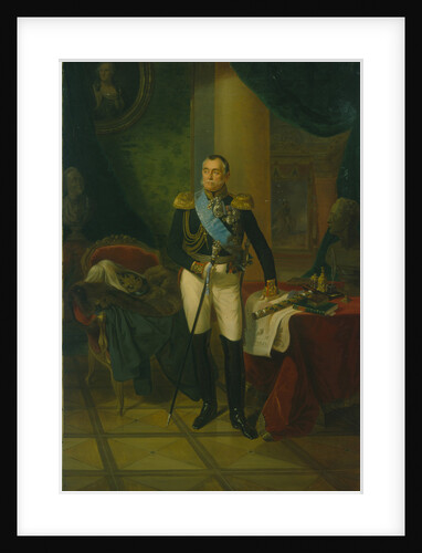 Portrait of Prince Pyotr Volkonsky, c. 1850 by Anonymous