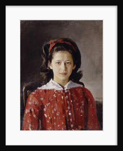 Portrait of Lyudmila Anatolyevna Mamontova, 1884 by Valentin Alexandrovich Serov