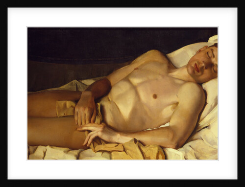 Nude Boy (Boris Snezhkovsky), 1937 by Konstantin Andreyevich Somov