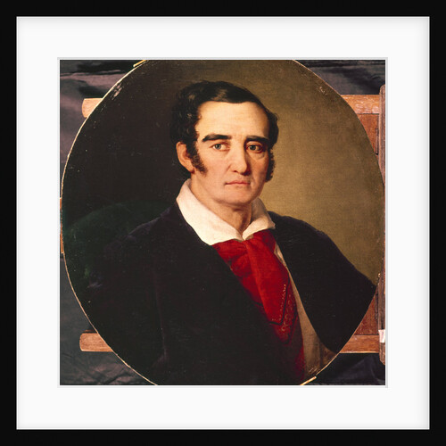 Portrait of the painterr Giuseppe Angiolo Artari, 1830s by Vasili Andreyevich Tropinin