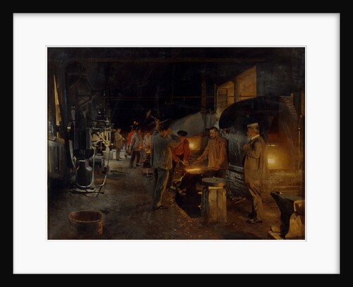 Ironworks, 1902 by Andrei Nikolayevich Shilder