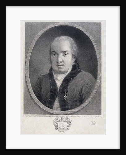 Portrait of the architect Giacomo Quarenghi, Late 18th cent by Joseph Saunders