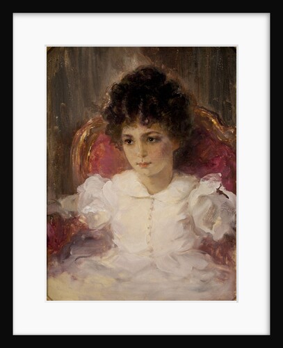 Portrait of Tatyana Sergeevna Khokhlova, née Botkina as Child by Valentin Alexandrovich Serov