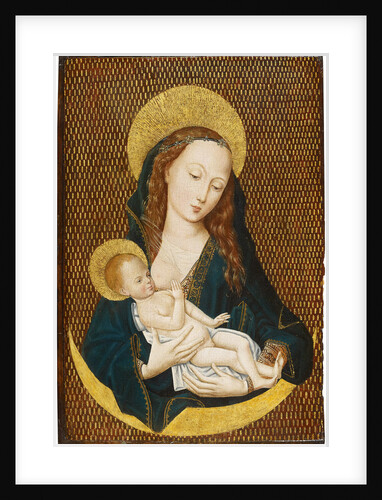 Maria lactans on a Crescent Moon, ca 1485 by Master of the Magdalen Legend