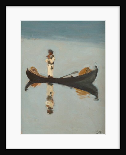 Man fishing, 1908 by Akseli Gallen-Kallela