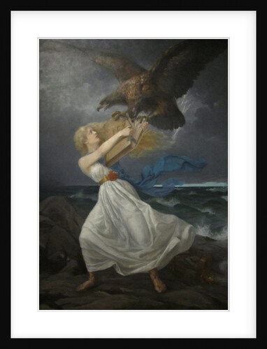 The Attack, 1899 by Edvard Isto