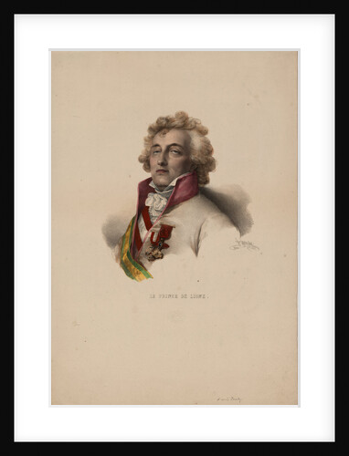 Portrait of Charles-Joseph, Prince de Ligne, 1825 by Pierre Louis Henri Grevedon