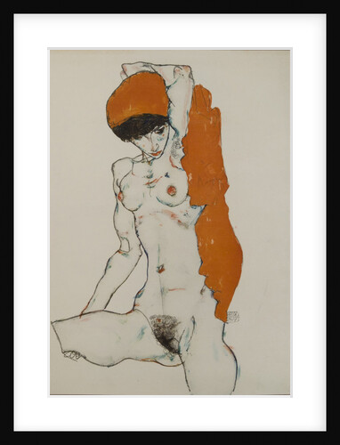 Nude, 1914 by Egon Schiele