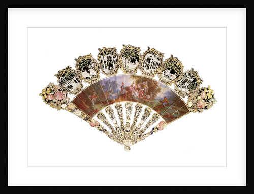 Fan, 1730 by Anonymous master
