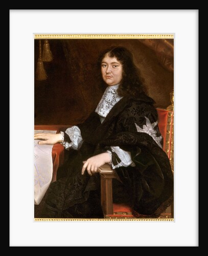 Portrait of François Michel Le Tellier, Marquis de Louvois, Second Half of the 17th cent by Pierre Mignard