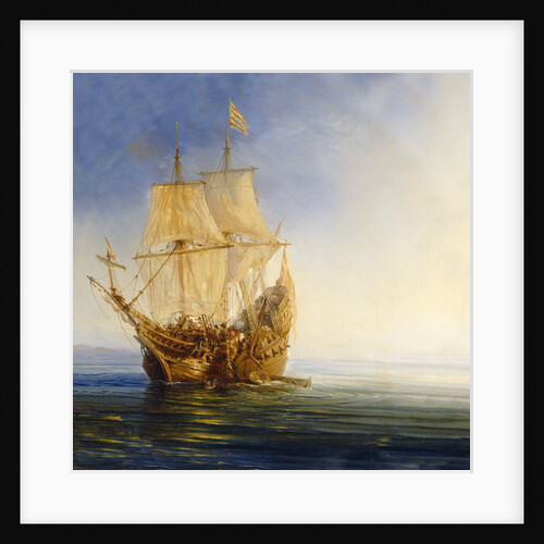 Capture a galleon by Jean Antoine Théodore Gudin