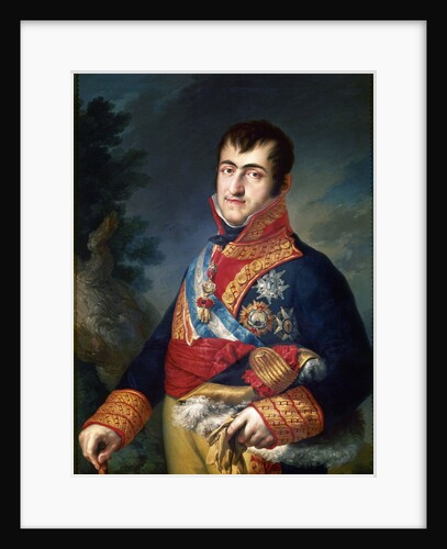 Portrait of King Ferdinand VII of Spain, 1814-1815 by Vicente López Portaña