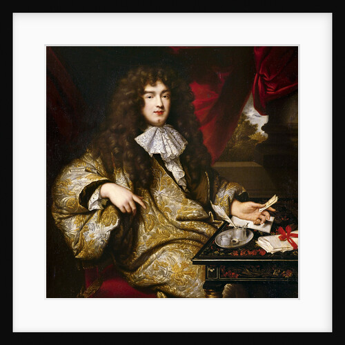 Jean-Baptiste Colbert, Marquis de Seignelay, 1676 by Jean-Marc Nattier