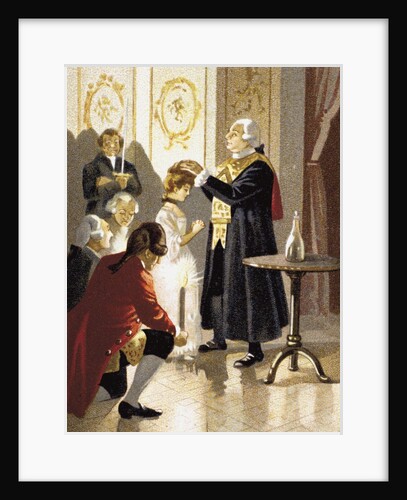 Magic session of Count Alessandro of Cagliostro, Second Half of the 19th century by Anonymous