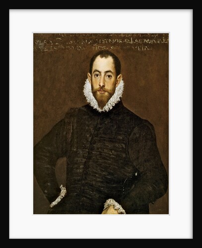 Don Alonso Martínez de Leyva, 1580 by Dominico El Greco