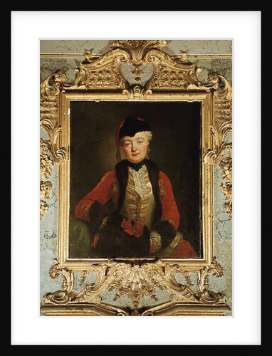 Portrait of Wilhelmine Dorothee von der Marwitz, c.1739 by Antoine Pesne