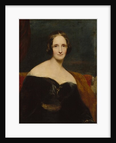Mary Shelley, 1840 by Richard Rothwell