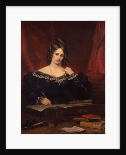 Mary Shelley, 1831 by Samuel John Stump