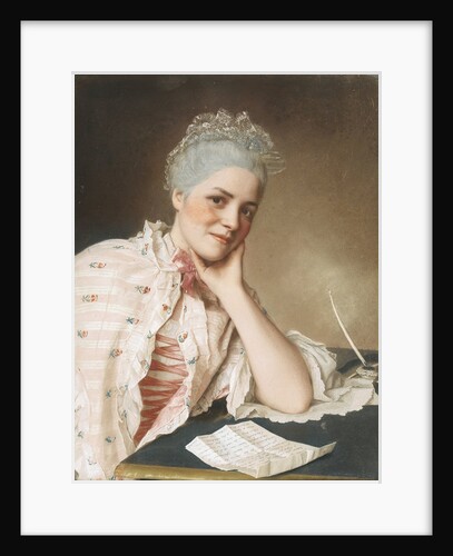 Portrait of the singer Mademoiselle Louise Jacquet, c. 1750 by Jean-Étienne Liotard
