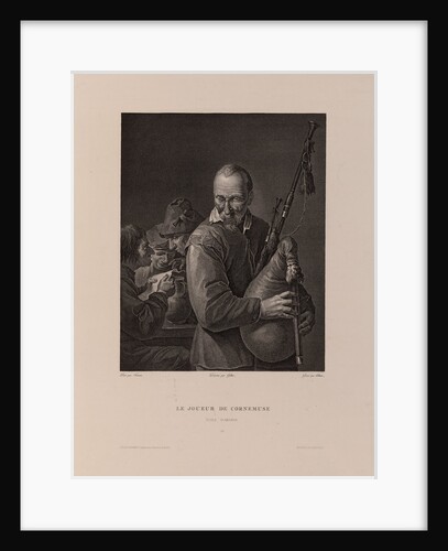 The Bagpiper by Isidore Stanislas Helman